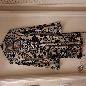 Hale Bob Vintage 100% Silk Dress (Flaws)